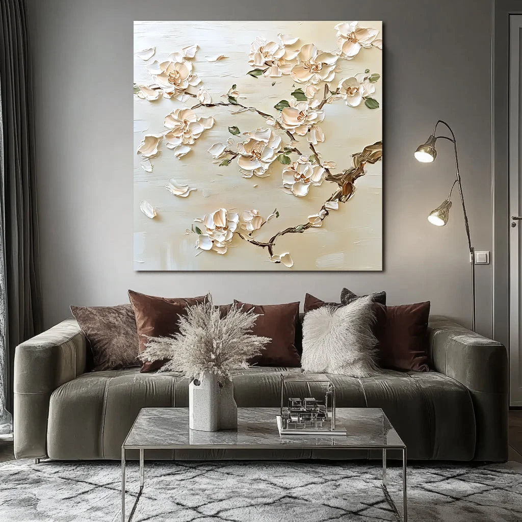 Multicolor Petals Of Serenity A Canvas Painting For Home Decoration - Artwallpainting