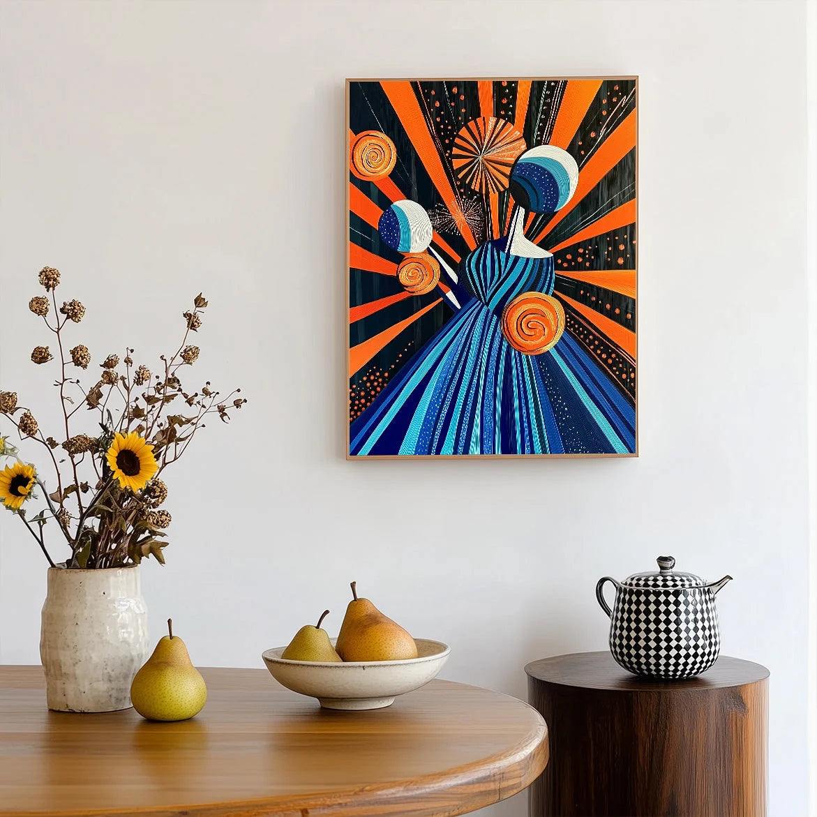 Multicolor Radiance In Motion-Vitality Color Collision Abstract Texture Wall Art Oil Painting - Artwallpainting
