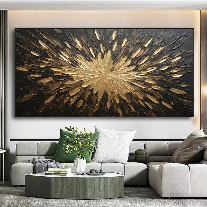 Multicolor Radiance Wall Art Canvas Painting For Home Decoration - Artwallpainting