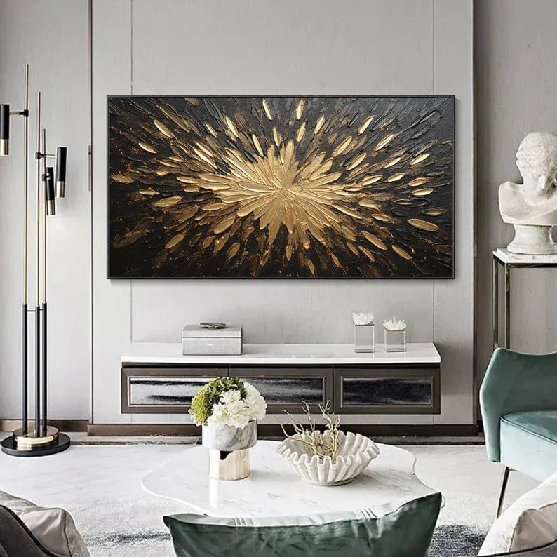 Multicolor Radiance Wall Art Canvas Painting For Home Decoration - Artwallpainting