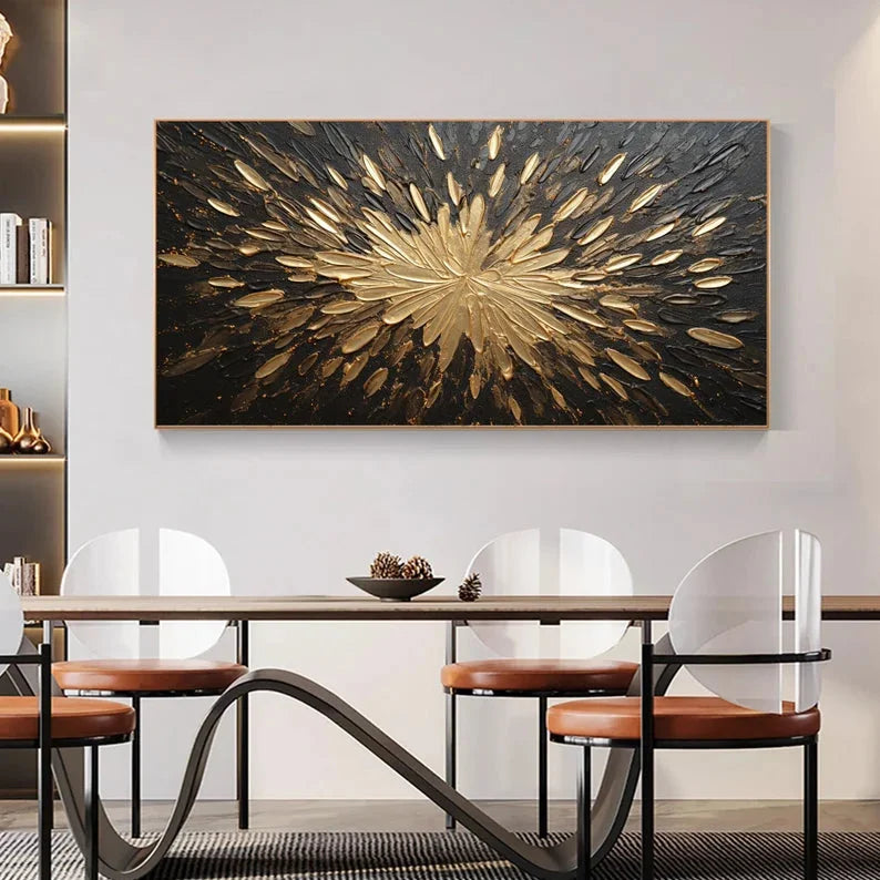 Multicolor Radiance Wall Art Canvas Painting For Home Decoration - Artwallpainting