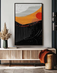 Multicolor Radiant Balance Abstract Canvas - Artwallpainting