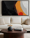Multicolor Radiant Balance Abstract Canvas - Artwallpainting
