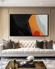 Multicolor Radiant Balance Abstract Canvas - Artwallpainting