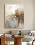 Multicolor Radiant Reflection Abstract Canvas Art - Artwallpainting