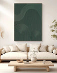 Multicolor Rhythmic Geometry - Textured Abstract Line Art - Artwallpainting