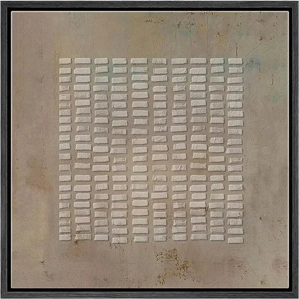 Multicolor Rhythmic Tranquility Wabi Sabi Painting - Artwallpainting