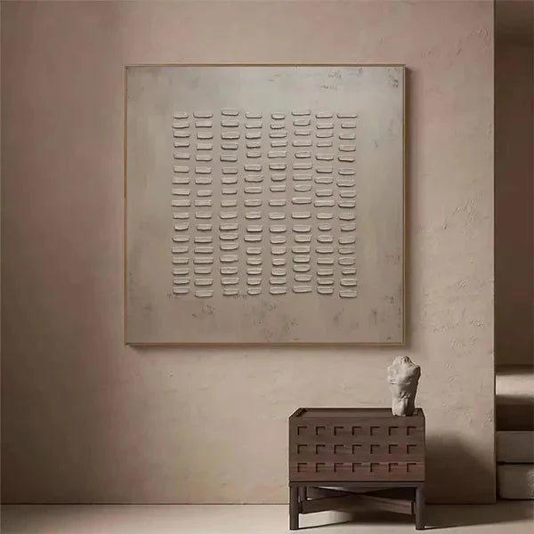 Multicolor Rhythmic Tranquility Wabi Sabi Painting - Artwallpainting