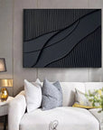 Multicolor Rhythms Of Shadow Minimalist Abstract Wall Art - Artwallpainting