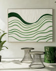 Multicolor Rhythms Of Silence - Abstract Oil Painting For Textured Modern Wall Art - Artwallpainting