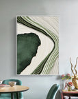 Multicolor River Flow Abstract Painting - Artwallpainting