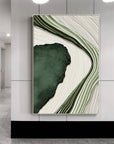 Multicolor River Flow Abstract Painting - Artwallpainting