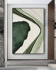 Multicolor River Flow Abstract Painting - Artwallpainting
