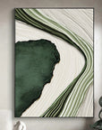 Multicolor River Flow Abstract Painting - Artwallpainting