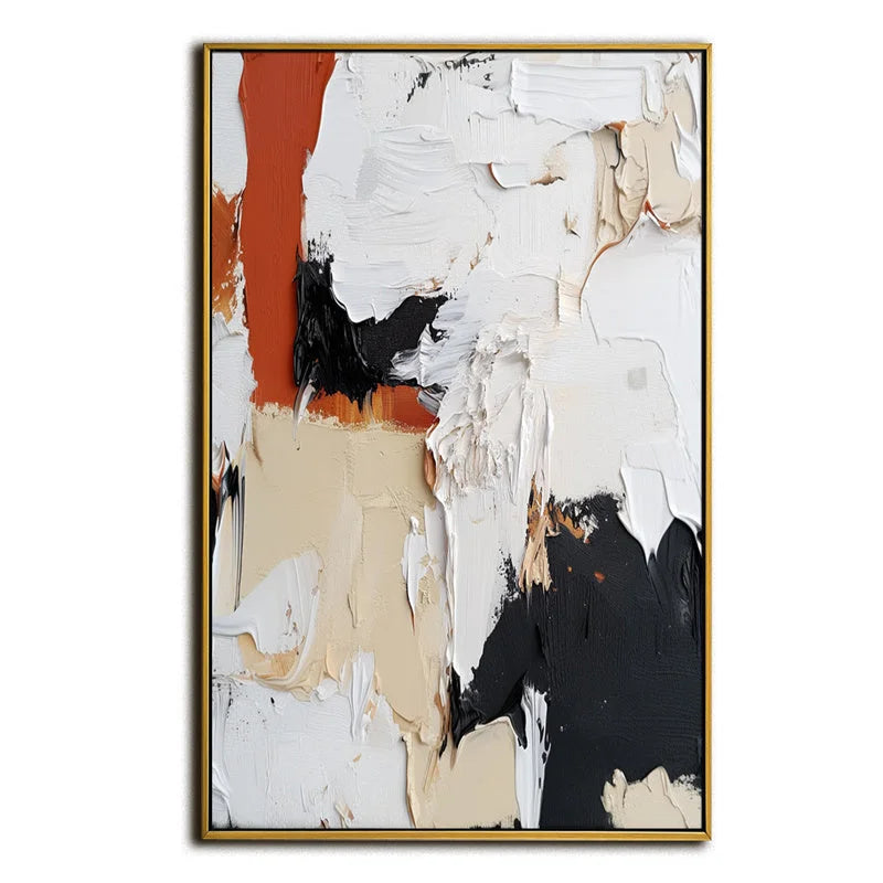 Multicolor Rustic Harmony Canvas Painting For Home Decoration - Artwallpainting
