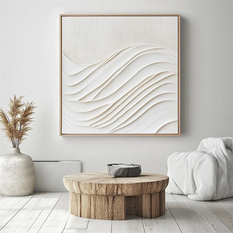 Multicolor Serene Flow 3D Wave Wall Art - Artwallpainting