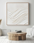 Multicolor Serene Flow 3D Wave Wall Art - Artwallpainting