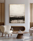 Multicolor Serene Horizons Abstract Landscape Art - Artwallpainting