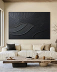 Multicolor Serene Leaves - Abstract Textured Wall Art - Artwallpainting