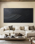 Multicolor Serene Leaves - Abstract Textured Wall Art - Artwallpainting