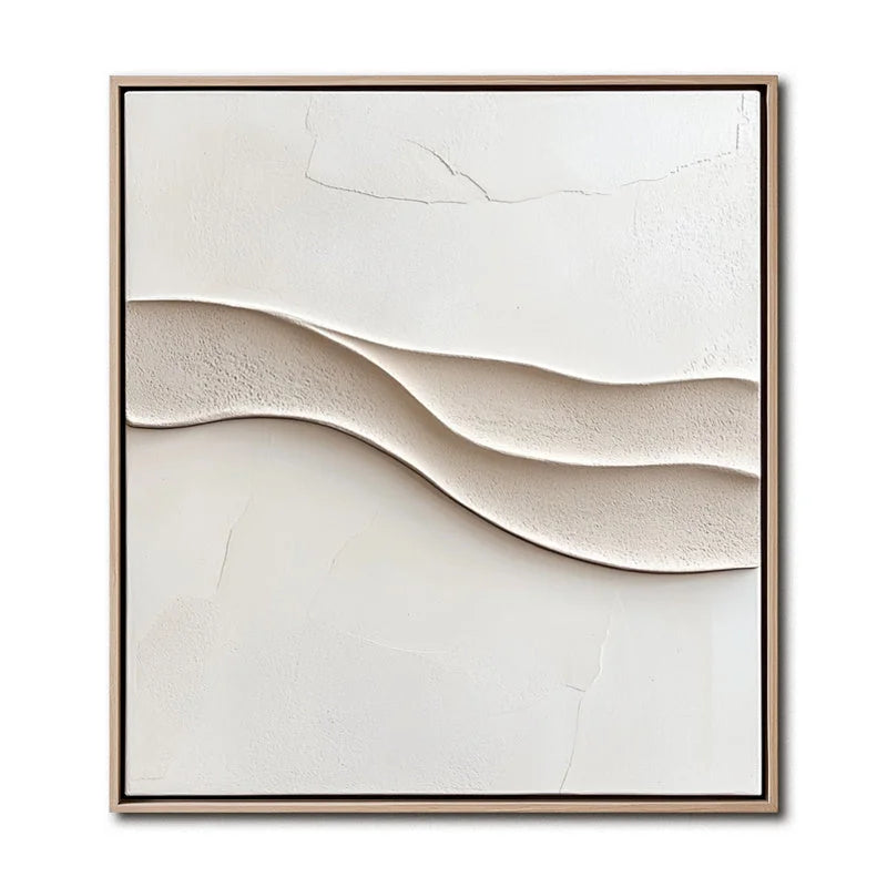 Multicolor Serene Waves Abstract Art - Artwallpainting