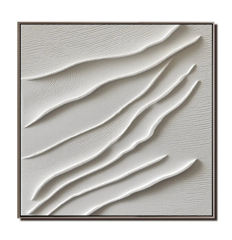 Multicolor Serene Waves Textured Elegance - Artwallpainting