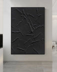 Multicolor Shadow Layers Textured Abstract Canvas - Artwallpainting