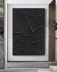 Multicolor Shadow Layers Textured Abstract Canvas - Artwallpainting