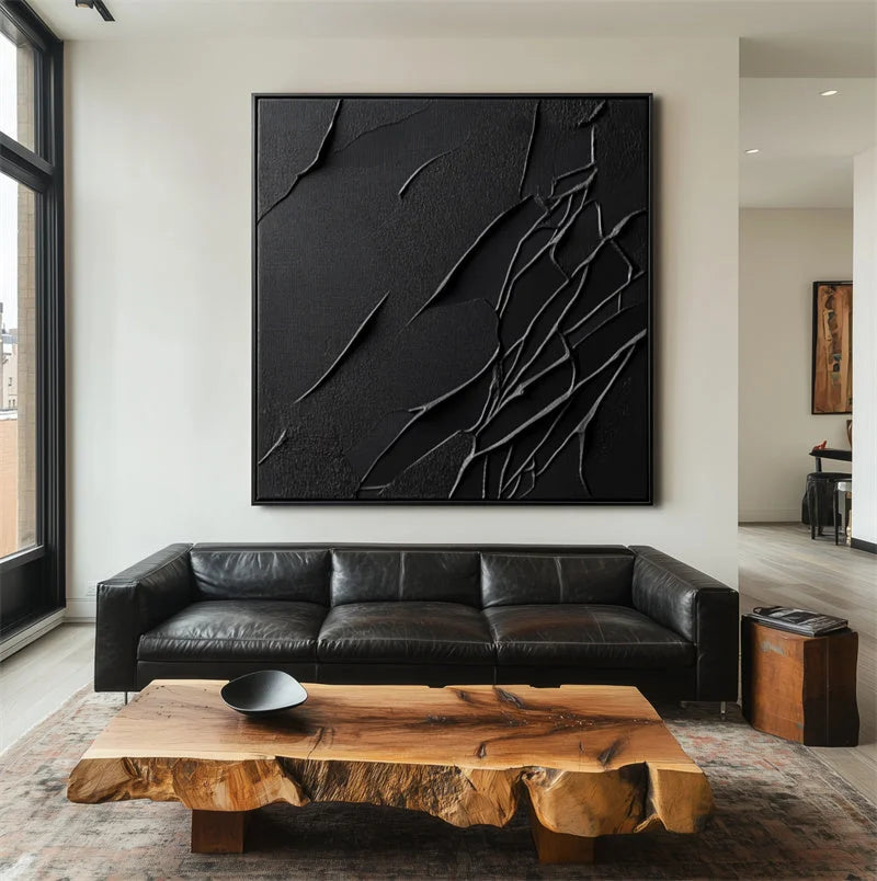 Multicolor Shadowed Elegance Canvas Painting For Home Decoration - Artwallpainting