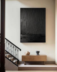 Multicolor Shadows Of Rain Textured Abstract Wall Art - Artwallpainting