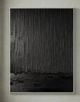 Multicolor Shadows Of Rain Textured Abstract Wall Art - Artwallpainting