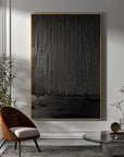 Multicolor Shadows Of Rain Textured Abstract Wall Art - Artwallpainting
