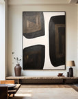 Multicolor Shifting Horizons Bold Abstract Canvas Art - Artwallpainting
