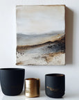 Multicolor Silent Horizon - Abstract Wall Art Of Natural Atmosphere In Indoor Or Bedroom - Artwallpainting
