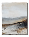 Multicolor Silent Horizon - Abstract Wall Art Of Natural Atmosphere In Indoor Or Bedroom - Artwallpainting