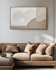Multicolor Soft Contours Minimalist Art - Artwallpainting