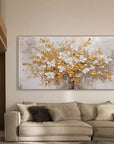 Multicolor Symphony Tree Canvas Painting For Home Decoration - Artwallpainting
