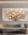 Multicolor Symphony Tree Canvas Painting For Home Decoration - Artwallpainting