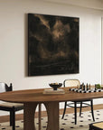 Multicolor Textured Abstract Oil Painting - Modern Minimalist Wall Art - Artwallpainting