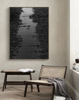 Multicolor Textured Abstract Pathway Canvas - Artwallpainting