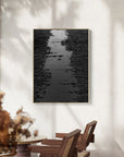 Multicolor Textured Abstract Pathway Canvas - Artwallpainting