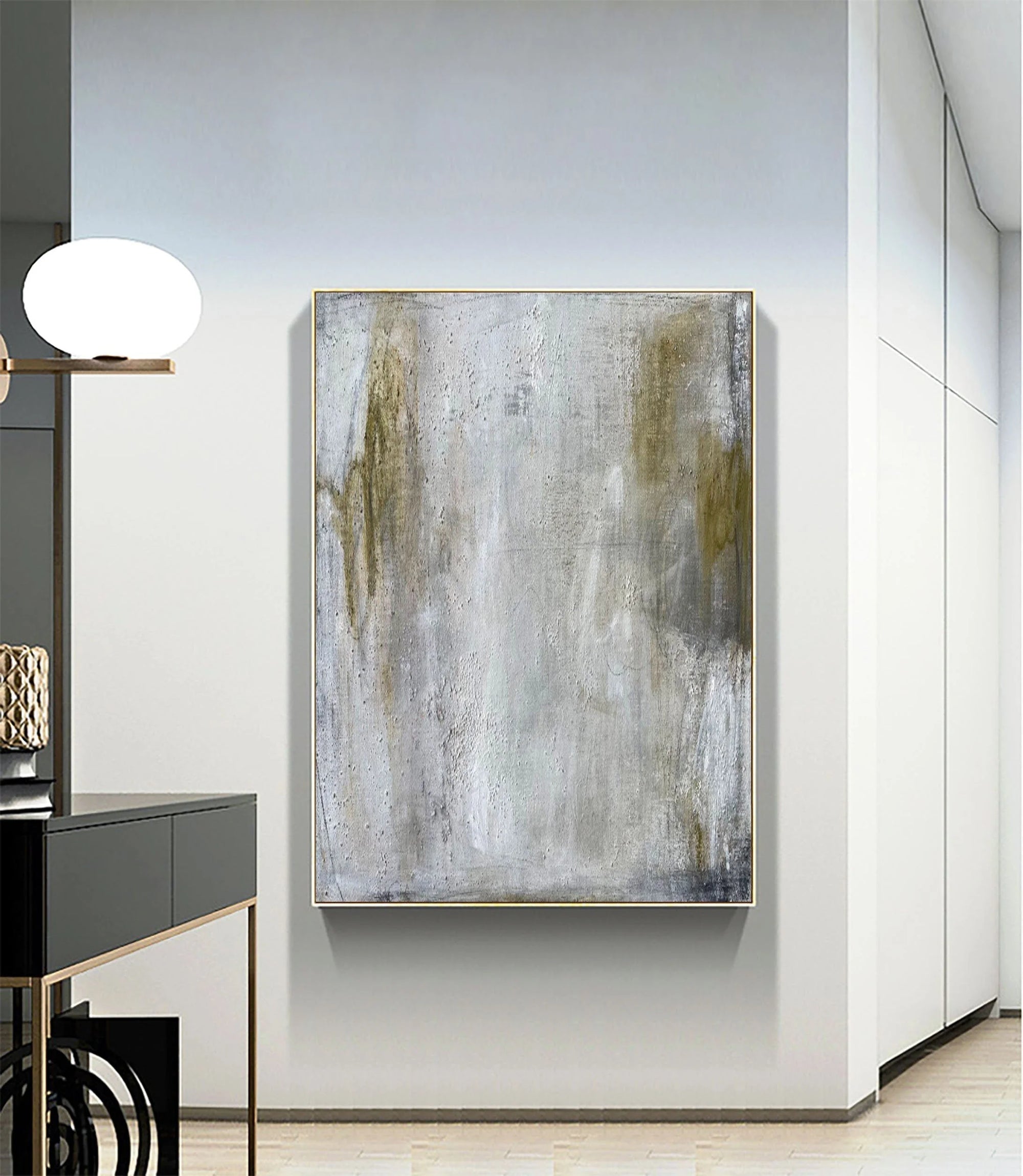 Multicolor Textured Abstract Serenity Wall Art - Artwallpainting