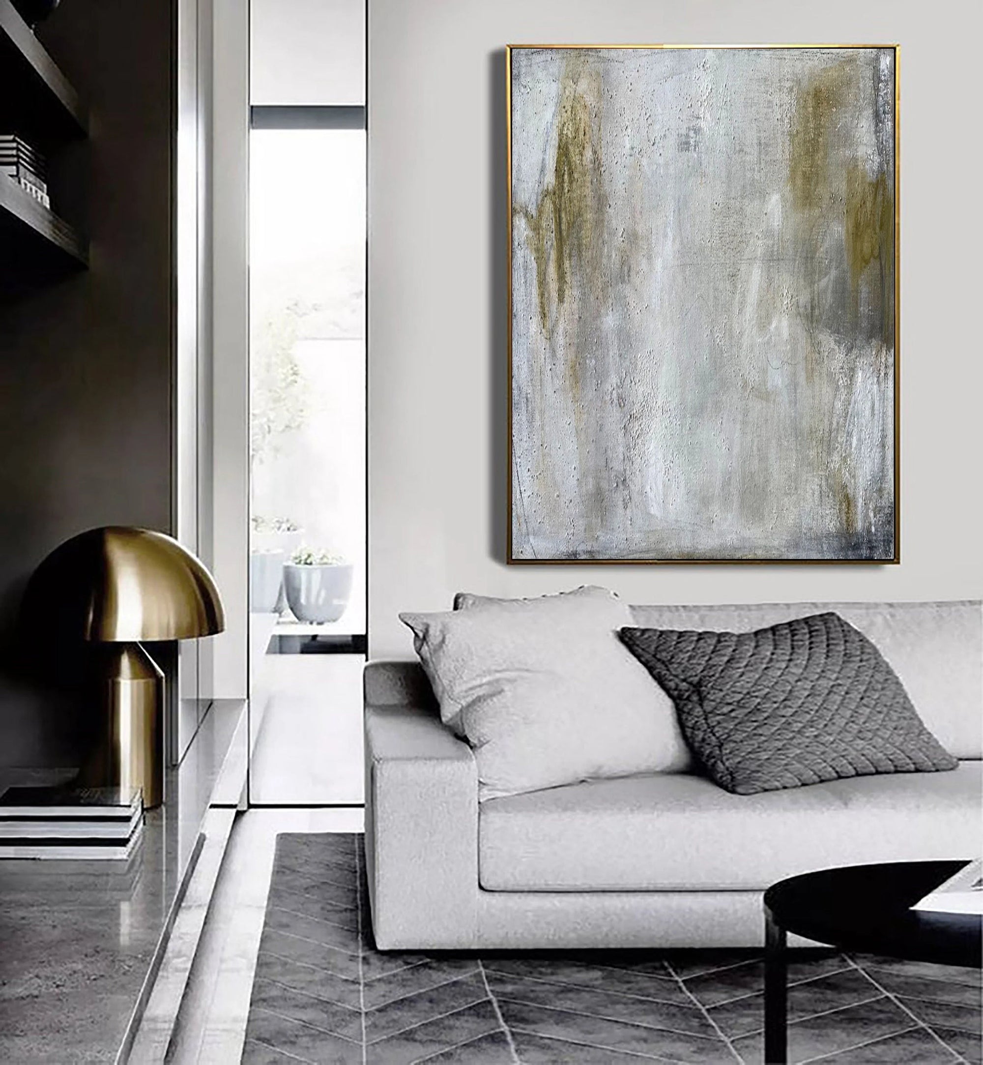 Multicolor Textured Abstract Serenity Wall Art - Artwallpainting