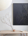 Multicolor Textured Abstract Wall Art - Artwallpainting