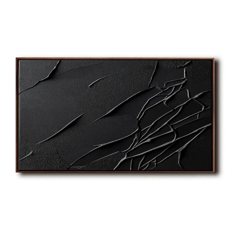 Multicolor Textured Abstract Wall Art - Minimalist Modern Canvas Painting - Artwallpainting