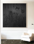 Multicolor Textured Canvas Wall Art - Abstract Minimalist Design - Artwallpainting