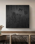 Multicolor Textured Canvas Wall Art - Abstract Minimalist Design - Artwallpainting