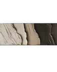 Multicolor Textured Earth Tones Canvas - Artwallpainting