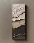 Multicolor Textured Earth Tones Canvas - Artwallpainting