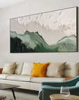 Multicolor Textured Horizon - Abstract Earth And Sky Wall Art - Artwallpainting